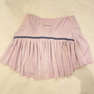 Light Lilac Pleated Tennis Skirt - M
